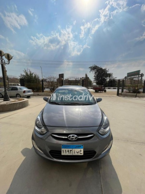 Hyundai Accent 2017 Silver Automatic Used for Sale in Tanta - 5