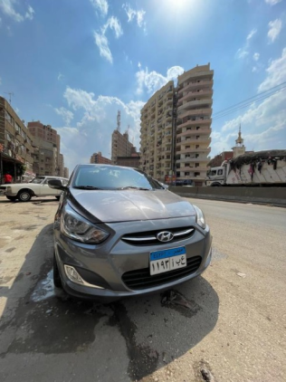 Hyundai Accent 2017 Silver Automatic Used for Sale in Tanta