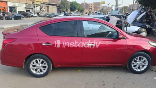 Nissan Sunny 2022 Red Automatic Used for Sale in Faiyum - 2
