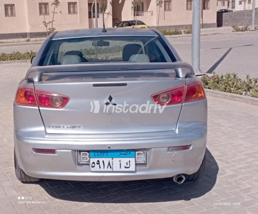 Mitsubishi Lancer EX Shark 2009 Silver Automatic Used for Sale in 6 October - 3