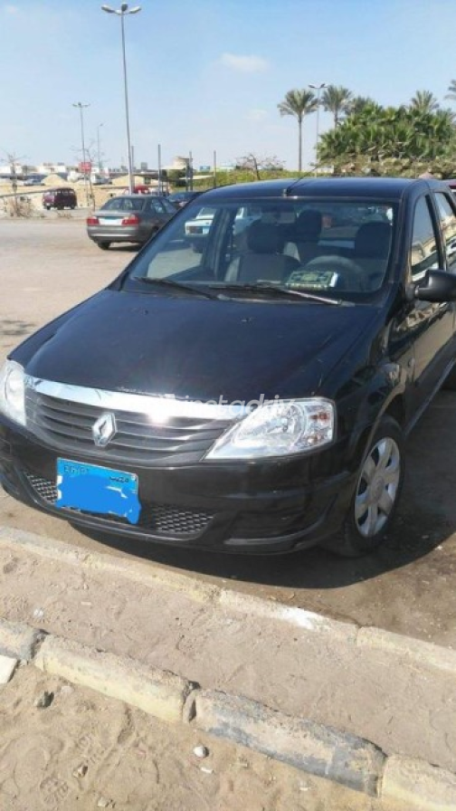 Renault Logan 2013 Black Manual Used for Sale in Obour City - 5