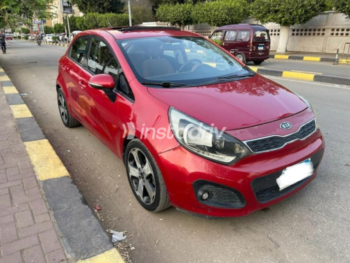 Kia Rio 2013 Red Automatic Used for Sale in Banha - 1
