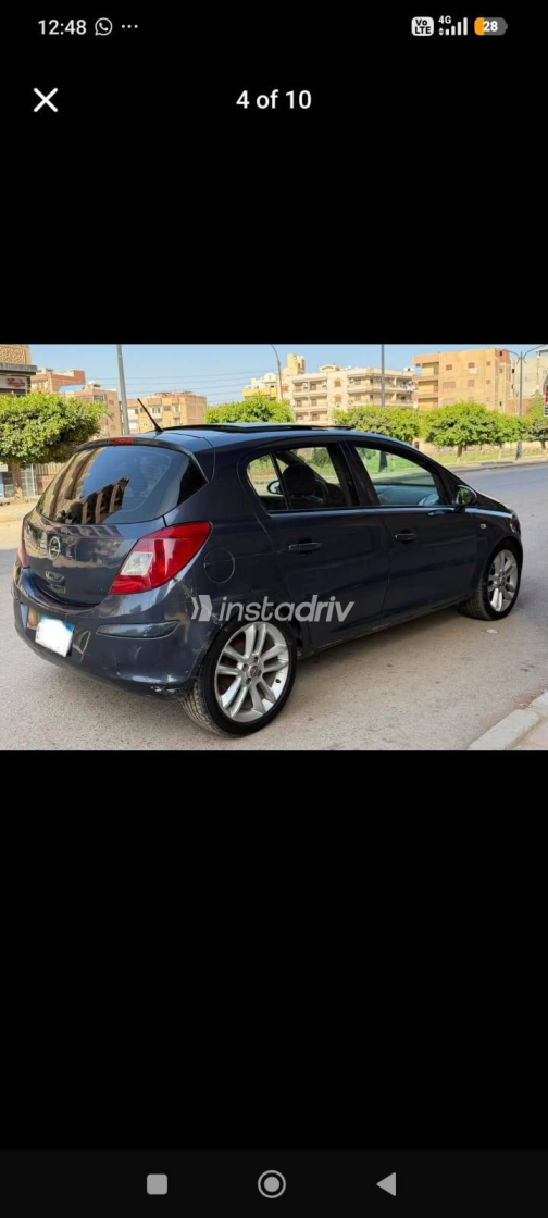 Opel Corsa 2011 Blue Automatic Used for Sale in Greater Cairo ( Cairo + Giza) - 2