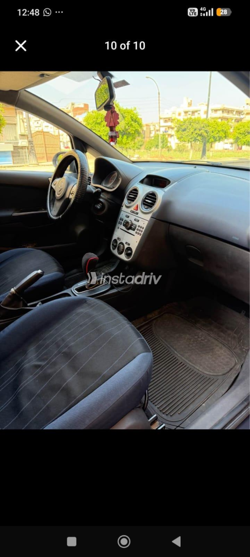 Opel Corsa 2011 Blue Automatic Used for Sale in Greater Cairo ( Cairo + Giza) - 8