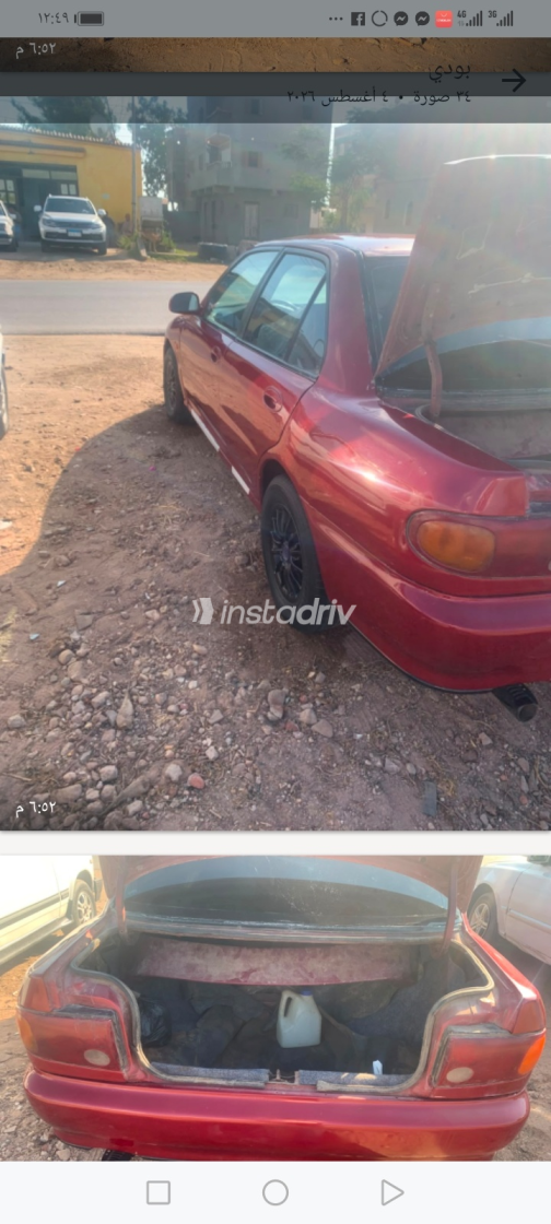 Mitsubishi Lancer 1992 Red Manual Used for Sale in Greater Cairo ( Cairo + Giza) - 2