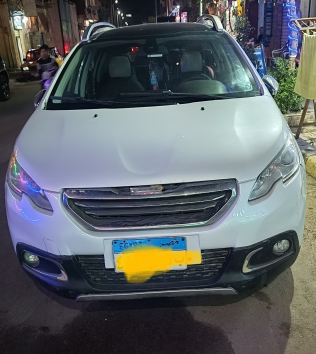 Peugeot 2008 2016 White Automatic Used for Sale in Greater Cairo ( Cairo + Giza)