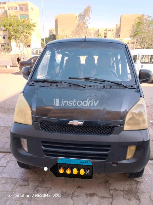 شيفروليه N300 2015 أسود يدوي مستعملة للبيع في القاهرة الكبرى ( القاهرة - الجيزة) - 2