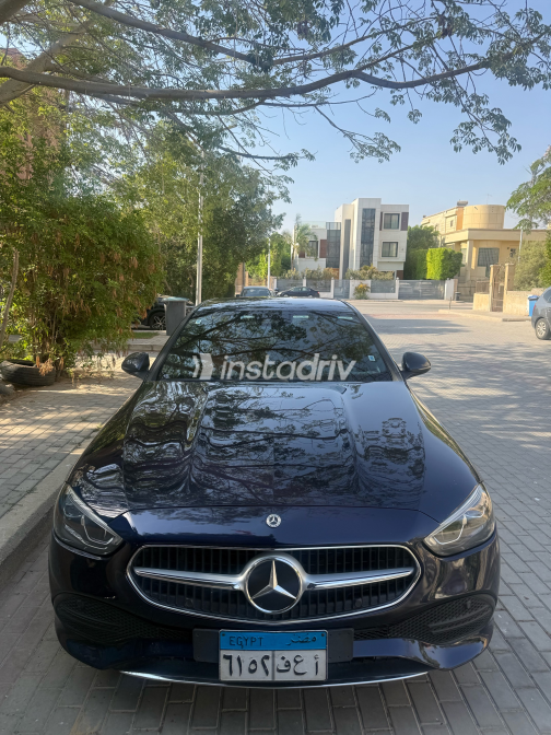 Mercedes C 180 2022 White Automatic Used for Sale in Greater Cairo ( Cairo + Giza) - 3