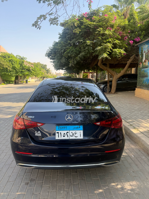 Mercedes C 180 2022 White Automatic Used for Sale in Greater Cairo ( Cairo + Giza) - 6