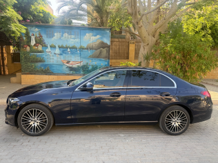 Mercedes C 180 2022 White Automatic Used for Sale in Greater Cairo ( Cairo + Giza)