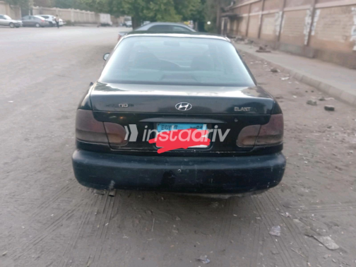 Hyundai Elantra 1994 Black Automatic Used for Sale in Greater Cairo ( Cairo + Giza) - 7