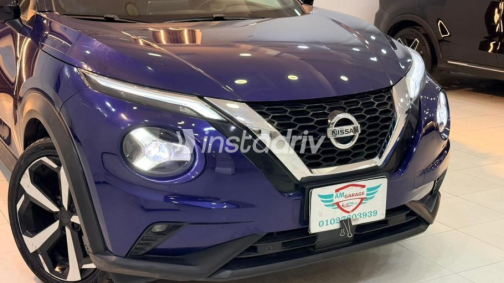 Nissan Juke 2021 Dark Blue Automatic Used for Sale in Cairo - 4