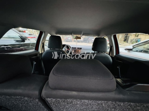 Seat Ibiza 2021 Red Automatic Used for Sale in Nasr city - 7