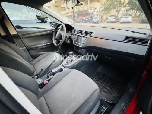 Seat Ibiza 2021 Red Automatic Used for Sale in Nasr city - 9