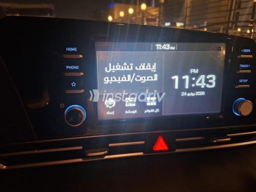 هيونداي إلنترا 2024 رمادي أوتوماتيك مستعملة للبيع في القاهرة - 8