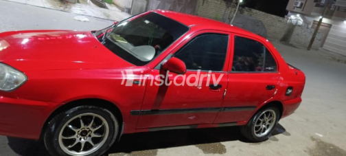 Hyundai Verna 2006 Red Manual Used for Sale in Beni Suef - 2