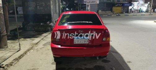 Hyundai Verna 2006 Red Manual Used for Sale in Beni Suef - 7