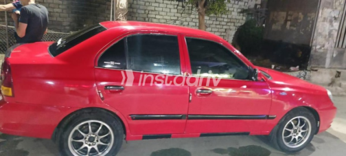 Hyundai Verna 2006 Red Manual Used for Sale in Beni Suef - 9