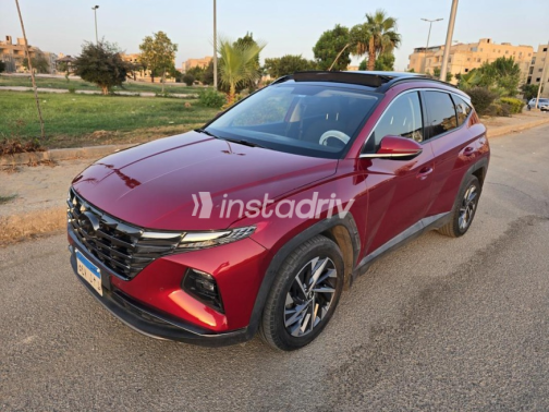 Hyundai Tucson GDI 2021 Dark Red Automatic Used for Sale in Al Shorouk - 2