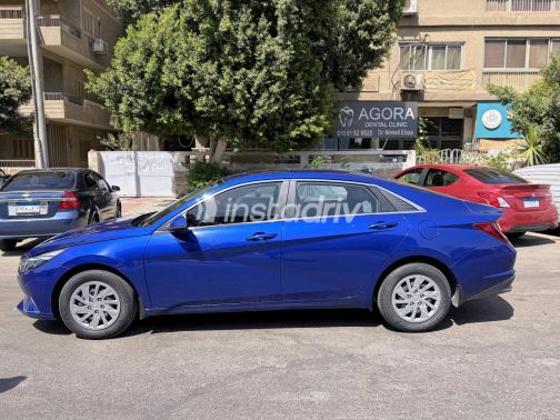 Hyundai Elantra CN7 2022 Blue Automatic Used for Sale in Greater Cairo ( Cairo + Giza) - 1