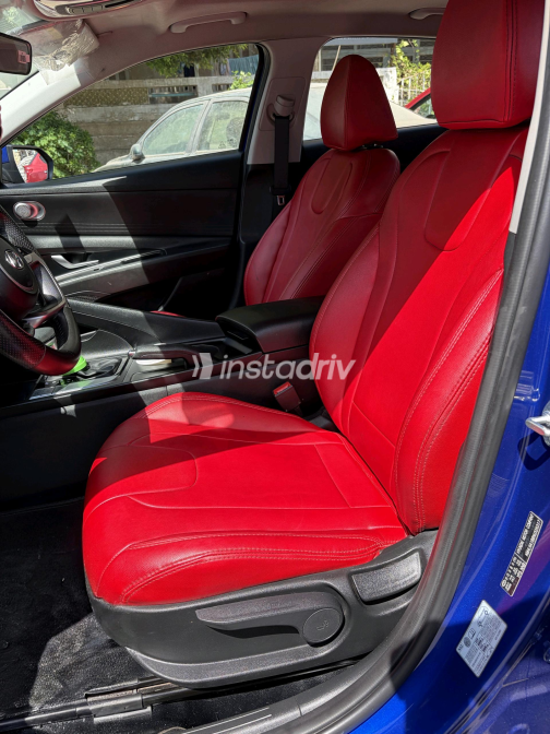 Hyundai Elantra CN7 2022 Blue Automatic Used for Sale in Greater Cairo ( Cairo + Giza) - 3