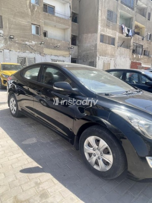 هيونداي إلنترا ام دى 2012 أسود يدوي مستعملة للبيع في 6 أكتوبر - 4