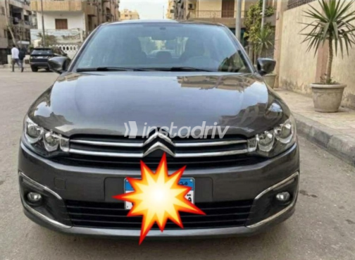 Citroën C Elysee 2022 Dark Gray Automatic Used for Sale in Heliopolis - 1