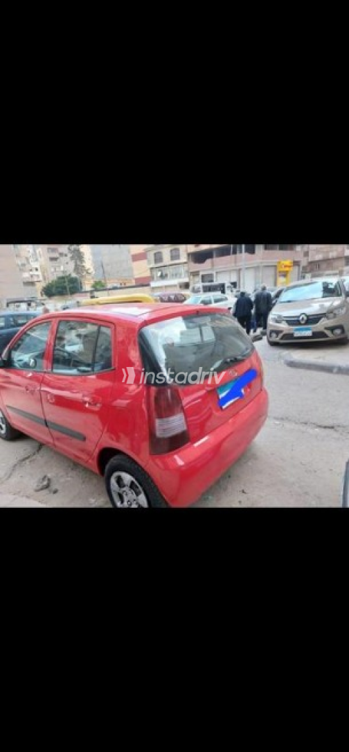 كيا بيكانتو 2006 أحمر أوتوماتيك مستعملة للبيع في الإسكندرية - 2