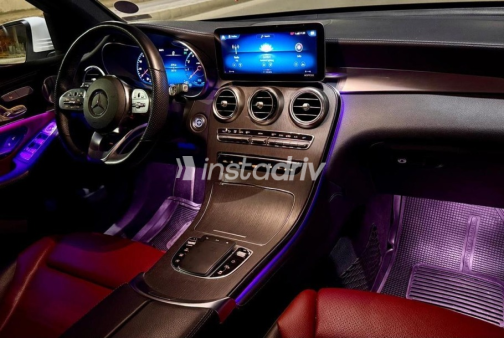 مرسيدس GLC 300 2020 أبيض أوتوماتيك مستعملة للبيع في القاهرة - 9
