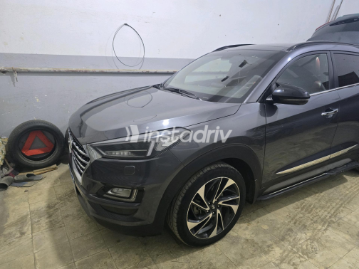 Hyundai Sonata 2020 Gray Automatic Used for Sale in Greater Cairo ( Cairo + Giza) - 3
