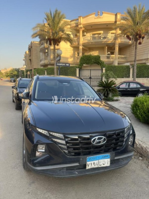Hyundai Tucson 2021 Blue Automatic Used for Sale in Cairo - 1
