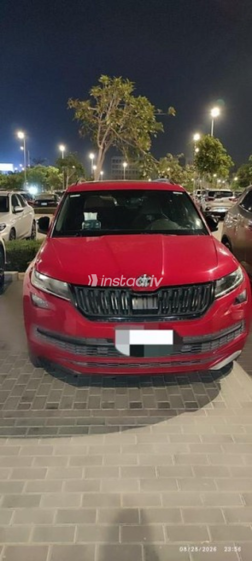 Skoda Kodiaq 2020 Red Automatic Used for Sale in Cairo - 1