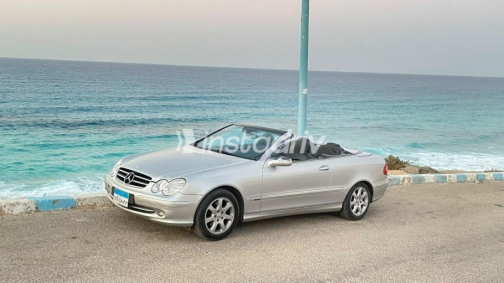 مرسيدس CLK 2004 فضي أوتوماتيك مستعملة للبيع في الإسكندرية - 1
