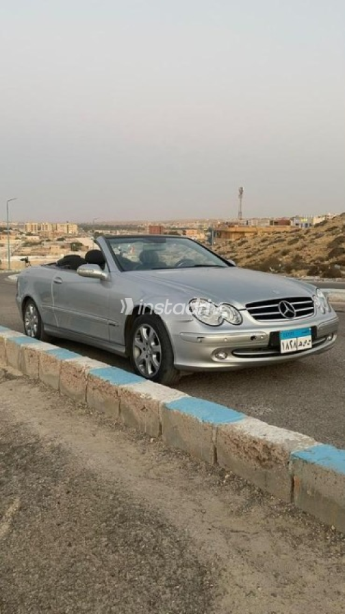 مرسيدس CLK 2004 فضي أوتوماتيك مستعملة للبيع في الإسكندرية - 4
