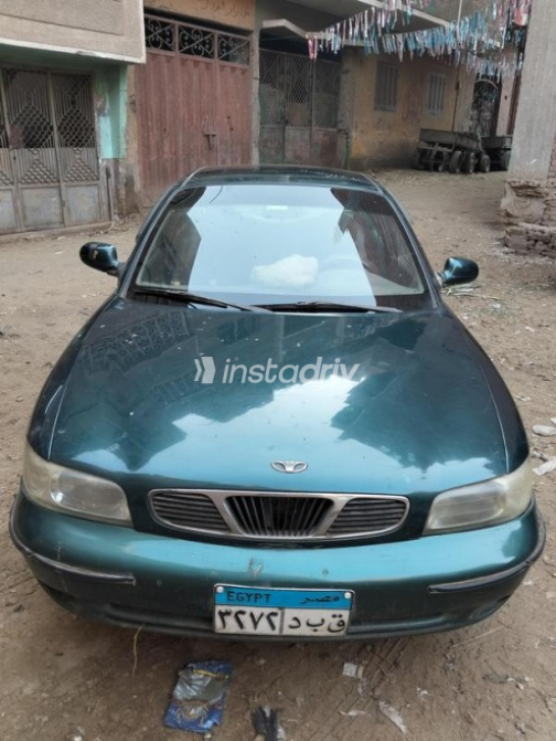 Daewoo Nubira 1 1997 Green Manual Used for Sale in Mit Ghamr - 1