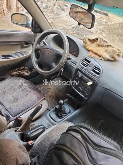 Daewoo Nubira 1 1997 Green Manual Used for Sale in Mit Ghamr - 5