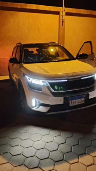 Kia Seltos 2023 White Automatic Used for Sale in Mokattam
