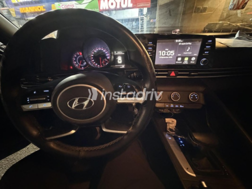 Hyundai Elantra CN7 2021 White Automatic Used for Sale in Cairo - 8