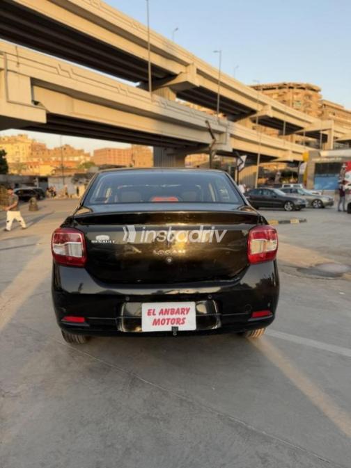 Renault Logan 2016 Black Automatic Used for Sale in Greater Cairo ( Cairo + Giza) - 3
