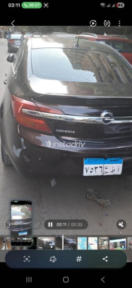Opel Insignia 2017 Bronze Automatic Used for Sale in Ain Shams - 1