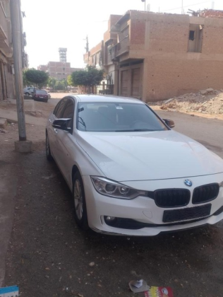 بي ام دبليو 316 2015 أبيض أوتوماتيك مستعملة للبيع في الزقازيق