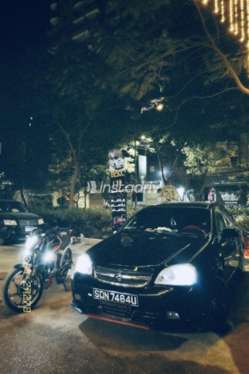 Chevrolet Optra 2008 Black Automatic Used for Sale in El Mahalla - 6