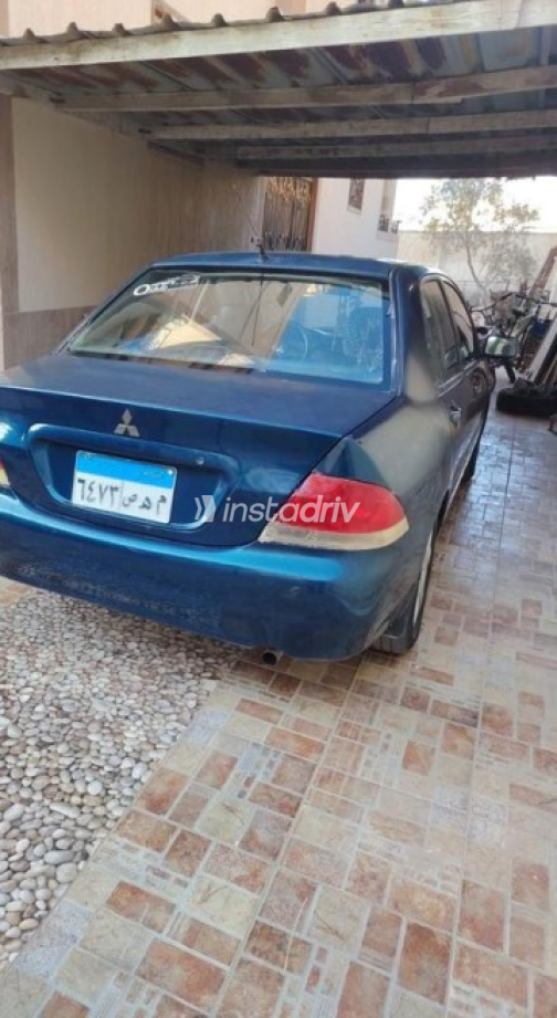 Mitsubishi Lancer Puma 2008 Blue Manual Used for Sale in Sadat City - 2