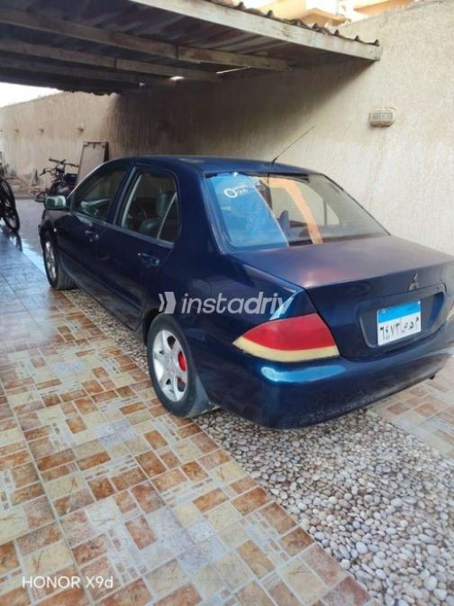 Mitsubishi Lancer Puma 2008 Blue Manual Used for Sale in Sadat City - 5