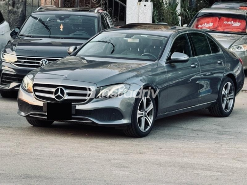 Mercedes E 180 2019 Gray Automatic Used for Sale in Heliopolis - 3