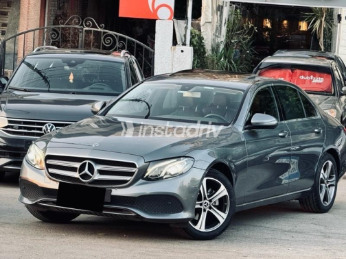 Mercedes E 180 2019 Gray Automatic Used for Sale in Heliopolis - 4