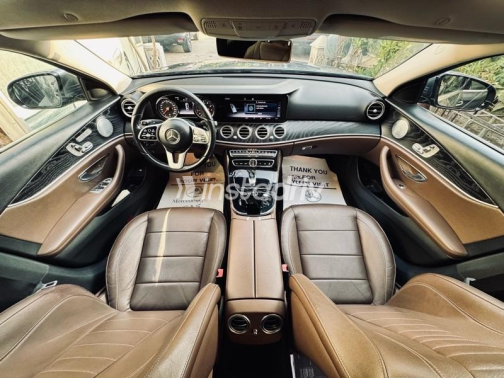 Mercedes E 180 2019 Gray Automatic Used for Sale in Heliopolis - 9