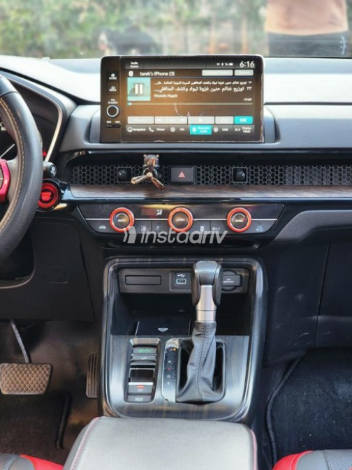 هوندا CRV 2024 أحمر غامق أوتوماتيك مستعملة للبيع في دمياط - 5