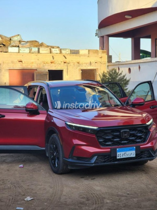 هوندا CRV 2024 أحمر غامق أوتوماتيك مستعملة للبيع في دمياط - 6