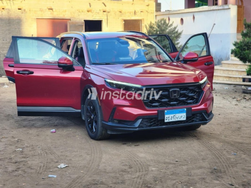 هوندا CRV 2024 أحمر غامق أوتوماتيك مستعملة للبيع في دمياط - 7